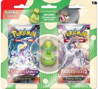 Asmodee Pokemon TCG 2 Booster Packs avec gomme