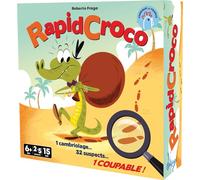 RapidCroco - Asmodee - Jeu d'enquête - 32 Suspect 1 coupable