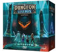 Asmodee - Rebel - Dungeon Legends - Jeu de Société - Jeu de Plateau | Jeu d'aventure à partir de 10 Ans - 1 à 4 Joueurs - 60 à 90 Min - Version Française