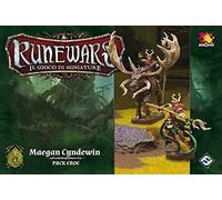 Asmodee - Runewars Le Jeu de Miniatures Expansion Maegan Cyndewin, Couleur, 9718