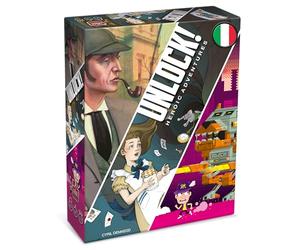 Asmodee Scunl05It Unlock Heroic Adventures Jeu de société en Italien Multicolore