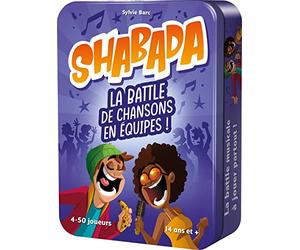 Asmodee - SHABADA - Jeu de Chansons pour Adultes et Ado dès 14 Ans