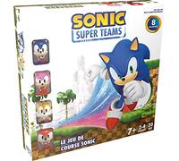 Asmodee - Sonic Super Teams - Jeu Officiel Sega - Jeu de Course avec Sonic Le Hérisson Supersonique - Jeu de Société Famille & Enfants dès 7 Ans - 2 à 4 Joueurs - 20 Min - en Français - Zygomatic