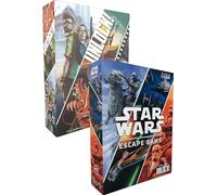 Asmodee - Space Cowboys - Unlock! Bundle Epic Adventures + Star Wars - Jeux Escape Game Enfant et Adulte - Jeux de Cartes à partir de 10 Ans - Application Gratuite - Version Française