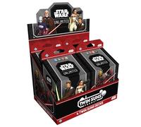 Asmodee | Star Wars : JCC illimité | Affichage du Deck Twin Suns | 4 Decks multijoueurs préconstruits de 80 Cartes | Leaders Clone Wars | Cartes légendaires et Contenu Exclusif | À partir de 12 Ans |