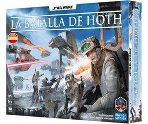 Asmodee Star Wars La Bataille de Hoth Jeu de société de stratégie pour 2 à 4 Joueurs à partir de 8 Ans, avec 74 Miniatures et 17 scénarios, Empire Contre Les Rebelles, Jeu pour la Famille Espagnol