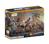 Asmodee - Star Wars™: Legion - Boîte de Démarrage République Galactique - AMG - Jeux de société - Jeu de Figurines Stratégique - Starter Set incluant Obi-Wan Kenobi et Clones Trooper - Mulitlingue