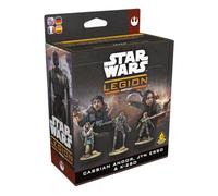 Asmodee - Star Wars™: Légion - Cassian Andor, Jyn Erso & K-2SO - AMG - Extension Figurines - Rogue One - Alliance Rebelle - multilingue Dont français