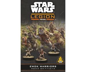 Asmodee - Star Wars : Legion - Ewok Warriors - AMG - Extension Figurines | Guerriers Ewoks - Alliance Rebelle ou Force de Bright Tree - Multilingue