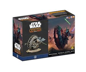 Asmodee, Star Wars : Legion - Grievous' TSMEU-6 Wheel Bike Extension Atomic Mass Games - 2 Joueurs - 14+ Ans - 120-180 Minutes - Allemand - Multilingue