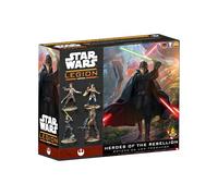 Asmodee - Star Wars™: Legion - Heroes of The Rebellion - Héros de la Rébellion - Jeux de société - Jeu de Figurines - Extension Alliance Rebelle - 2 Joueurs - 14 + - Version Multilingue