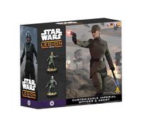 Asmodee, Star Wars : Legion - Personnalisable Imperial Officer & Agent Extension, Atomic Mass Games, Tabletop, 2 Joueurs, 14 Ans et Plus, 120-180 Minutes, Allemand, Multilingue
