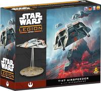 Asmodee - Star Wars™: Legion - T-47 Airspeeder - AMG - Jeu de Figurines - Véhicule Alliance Rebelle - Personnalisable - Cartes multilingues