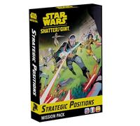 Asmodee Star Wars : Shatterpoint Strategic Positions Mission Card Pack Jeu de Figurines à partir de 14 Ans 2 Joueurs Temps de Jeu de 90 Minutes