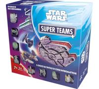 Asmodee Star Wars Super Teams, Jeu de société de Course Spatiale pour 2 à 4 Joueurs à partir de 7 Ans, Jeu de Cartes Miniature 30 Minutes Version Italienne