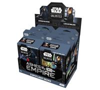 Asmodee Star Wars : Unlimited TCG Ashes of The Empire Booster Display, 24-Pack Display Box Featuring Rare, Legendary & Foil Cards, Jeu de cartes de trading fast-paced, Ages 12+, 2+ Players, 20 minutes
