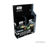 Asmodee Star Wars : Unlimited TCG Ashes of The Empire Carbonite Booster Display - Lot de 12 boosters Premium Variant avec Hyperspace & Prestige Cards, Ages 12+, 2+ Joueurs, 20 Minutes de Lecture