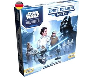 Asmodee Star Wars Unlimited TCG Première bataille Hoth - Kit de démarrage de jeu de cartes à collectionner avec decks préfabriqués pour enfants et adultes à partir de 12 ans, 2 joueurs, 20 minutes, en