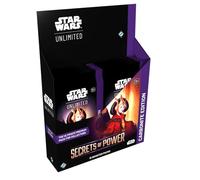 Asmodee Star Wars : Unlimited TCG Secrets of Power Carbonite Booster Display - 12 Premium Booster Packs with Exclusive Variant & Prestige Cards, Ages 12+, 2+ Players, 20 Minute Playtime