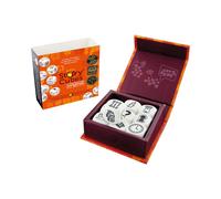 Asmodee Story Cubes Original : Jeu de narration créative 1-12 joueurs, 6+ ans, dés illustrés, FR, 20 min, 80x29x75mm, Carton/Plastique, Certifié CE