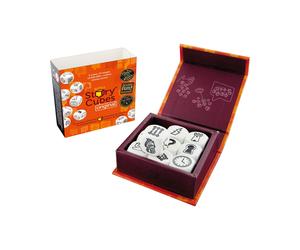 Asmodee Story Cubes Original : Jeu de narration créative 1-12 joueurs, 6+ ans, dés illustrés, FR, 20 min, 80x29x75mm, Carton/Plastique, Certifié CE