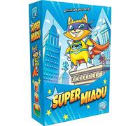 Asmodee Jeu de société Super Miaou — Dès 6 ans, Initiation deckbuilding, 2-4 joueurs, 15 min