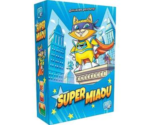 Asmodee - Super Miaou - Jeu de Société pour Enfants dès 6 Ans - 15 Min | Jeu Initiation Deckbuilding - Jeu de Cartes Format Voyage - Jeu Famille pour 2 à 4 Joueurs - Version Française - SpaceCow