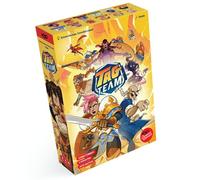 Asmodee Tag Team - Jeu de Combat et Deckbuilding, Duels Stratégiques 1vs1 avec 12 Combattants et 66 Combinaisons, 2 Joueurs, 10+ Années, 20-30 Minutes, Edition en Italien