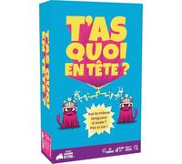 Asmodee - T'AS Quoi en TÊTE ? - Exploding Kittens - Jeux de société - Jeu de Lettres et Mots - Ambiance coopérative ou compétitive - 10 Ans et + - 3 Joueurs et + - 15 Min - Version Française