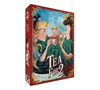 Asmodee - Tea for 2 - Jeu de Bataille pour Enfants dès 10 Ans - Jeu Autour Univers D'Alice Au Pays des Merveilles - Jeu de Cartes pour 2 Joueurs - 10 Minutes - Version Française - Space Cowboys
