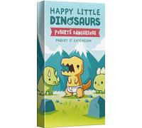 Asmodee - TeeTurtle - Happy Little Dinosaurs - Extension : Puberté Dangereuse - Jeux de société - Jeux de Cartes - Jeux Adultes et Enfants à partir de 8 Ans - 2 à 4 Joueurs - Version française
