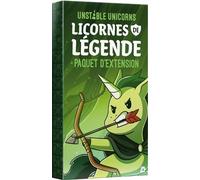 Asmodee - TeeTurtle - Unstable Unicorns - Extension : Licornes de Légende - Jeux de société - Jeux de Cartes - Jeux Adultes et Enfants à partir de 8 Ans - 2 à 8 Joueurs - Version française