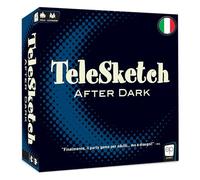 Asmodee: Telesketch After Dark, Jeu de société pour adultes, 18 ans, 4 à 8 joueurs, édition en italien