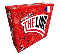 Asmodee - The Line - Jeu de Cartes Familial Culture Générale - Jeu de Société d’Ambiance et Devinettes - Coopératif ou Compétitif - 2 à 12 Joueurs - Dès 8 Ans - 15 Min - Monolith - en Français