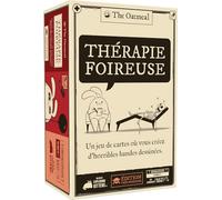 Asmodee - Therapie FOIREUSE par Exploding Kittens - Jeu de Société d’Ambiance Adulte - Jeu de Cartes Humoristique & Explicite pour Soirées Entre Amis - 18+Ans - 3 à 8 Joueurs - 15 Min - en Français