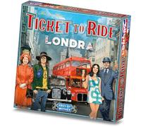Asmodee - Ticket to Ride Londres - Jeu de société rapide et amusant pour les familles et les amis - Complet avec carte, bus, cartes et billets - 2-4 joueurs, 8+ ans, 10-15 minutes, édition en italien