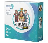 Asmodee - Timeline Access+ - Jeu de société Qui stimule Les Fonctions cognitives, 1-4 Joueurs, 8+ Ans, édition en Italien