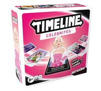 Asmodee - Timeline Célébrités - Jeu de société Culture générale en Famille - dès 8 Ans - célébrités Culture Pop - 2 à 6 Joueurs - 15 Min - Version Française