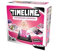Asmodee Timeline Personnages célèbres, Jeu de Cartes éducatif d'histoire et de Biographies, Commande chronologique à des Figures emblématiques, à partir de 8 Ans, de 2 à 6 Joueurs, 15 Minutes