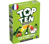 Cocktail Games – Jeu d'ambiance Top Ten Aventures – Coopératif, 4-9 joueurs, dès 14 ans, VF