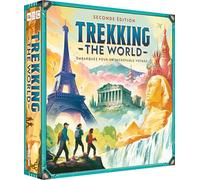 Asmodée – Jeu de stratégie – Trekking the World – Multicolore G