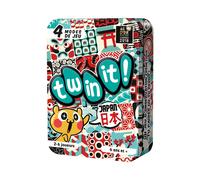 Asmodee Twin It! Édition Japon CGTIJP01 : Jeu de société multijoueur (2-6 joueurs), durée 15 min, dès 6 ans, règles en français, poids 287.5g