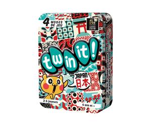 Asmodee Twin It! Édition Japon CGTIJP01 : Jeu de société multijoueur (2-6 joueurs), durée 15 min, dès 6 ans, règles en français, poids 287.5g