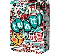 Asmodee - Twin IT Japan - Jeu de Société et d’Ambiance | Pour Famille et Enfants dès 6 Ans - Idée Cadeau Format Voyage - Boite Métal - 2 à 6 Joueurs - 15 Min - En Français