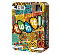 ASMODEE - Twin IT - Jeu de Société pour Enfants dès 6 Ans - Jeu de Rapidité pour Toute la Famille - Repérez Vite Les Paires dans la Mosaïque Colorée - 2 à 6 Joueurs - 20 Min - en Français