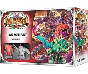 Asmodee - UBISDE16 - Super Dungeon Explore - Clan Vouivre, Bande Armée