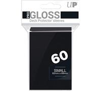 Asmodee - Ultra PRO : 60 sleeves Japonais Noir - Format 62 x 89 mm - Jeux de cartes - Cartes à collectionner - Accessoires pour cartes à collectionner - Protection pour cartes