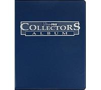Asmodee Ultra Pro : Collectors - Album | Accessoire Cartes à Collectionner | 10 Pages | 9 Pochettes | Capacité 180 Cartes | Bleu