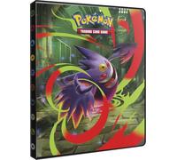 Asmodee - Ultra Pro - Pokémon - Méga-Evolution : Flammes Fantasmagoriques (ME02) : Cahier range-cartes Pokémon - Capacité : 80 cartes - Jeux de société - Accessoire pour cartes à collectionner