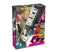 Asmodee- Unlock Heroic Adventures Sherlock Holmes Jeu de société édition en Ital